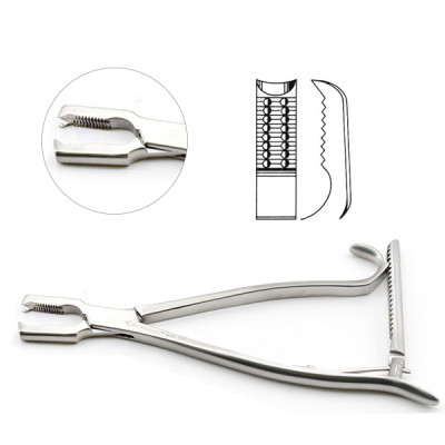 Kern Bone Holding Forceps 9 1/2`` with Ratchet