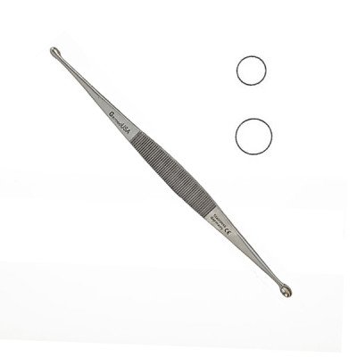 Martini Bone Curette Double Ended 4mm and 5mm Round Cups 5 1/2"