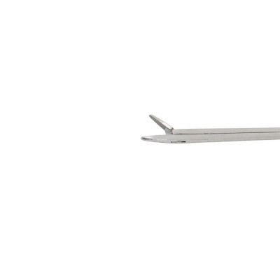 Micro Alligator Ear Forceps 3 1/4" Shaft Serrated 0.6mm