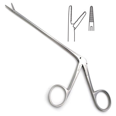 Hartman Alligator Ear Forceps 5 1/2 inch Serrated