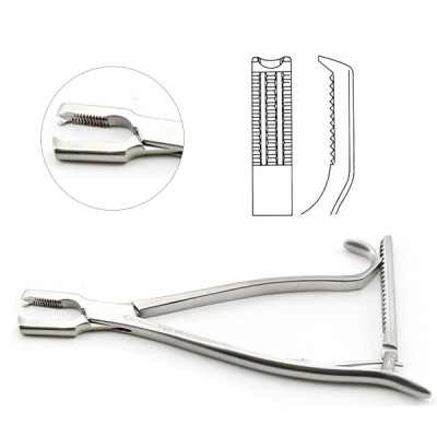 Kern Bone Holding Forceps 6 1/2`` with Ratchet