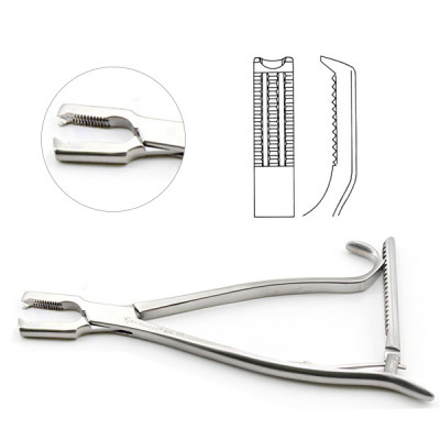 Kern Bone Holding Forceps 6 1/2`` with Ratchet