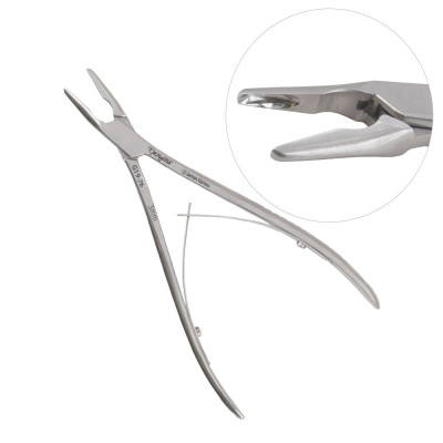 Lempert Rongeur 6 inch Straight, 3mm, Single Action