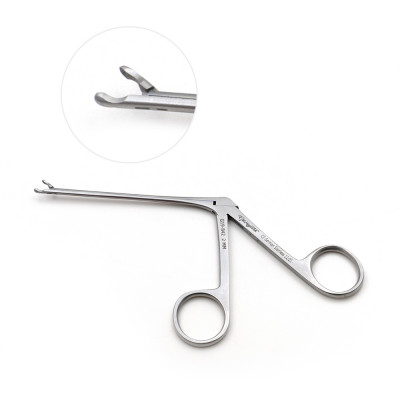 GerMedUSA Alligator Forceps 3 ¼” Shaft 2 mm Cup