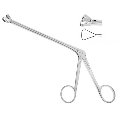 Meltzer Adenoid Nasal Punch 5 inch Shaft Large Triangular Jaws Size 2