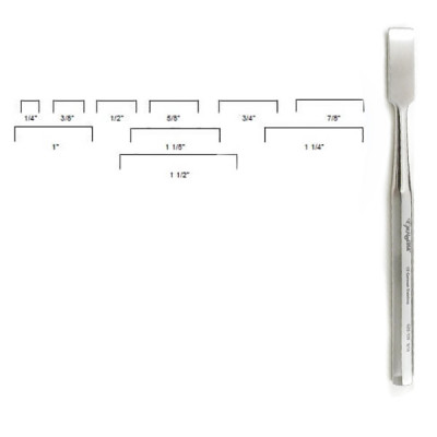 Hibbs Chisel 9" Curved 1/4"