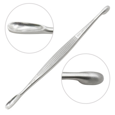 Volkman Curette Double Oval End 5.5 inch