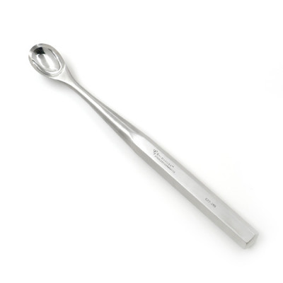 Femoral Ligament Cutter Hatt Spoon Length 9”, Oval Shape 25mm, Stainless Handle