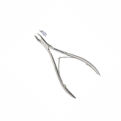 Tissue & Cuticle Nipper 4"  Convex Jaws  Stainless