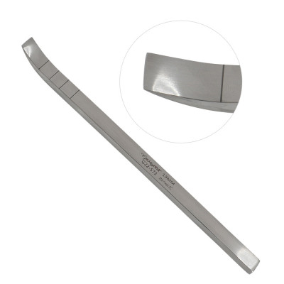 Lambotte Osteotome 9 inch Curved 3/8 inch (10mm) Calibrated
