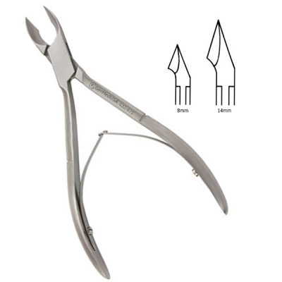 Tissue Nipper 5 inch 14mm Jaw