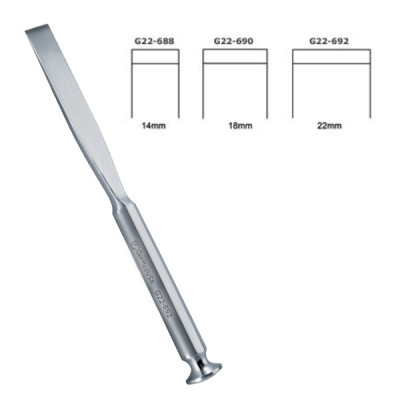 Stille Type Chisel 8" Straight 14mm