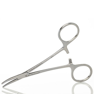 Hartman Hemostatic Forceps 3 1/2 inch Curved