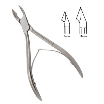 Tissue Nipper 4 1/2 inch 11mm Jaw Convex Blade