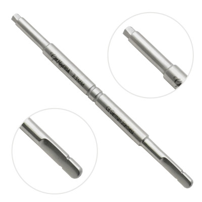 Screwdriver Bit Hexagonal 4" 3.5mm SQC