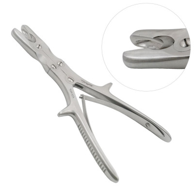 Stille-Luer Rongeur 8 1/2 inch Straight, 9x15mm Bite