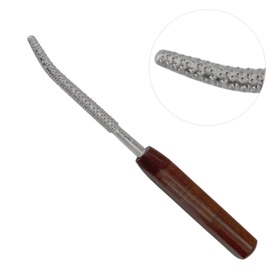 Putti Bone Rasp 10 inch Conical Phenolic Handle