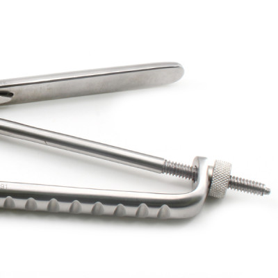 Ulrich Bone Forceps Curved 9"