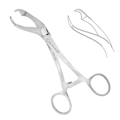 Verbrugge Forceps 7 inch with Ratchet