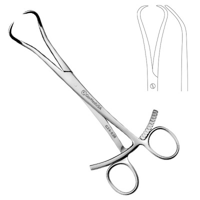 Bone Reduction Forceps 8 inch Long Ratchet