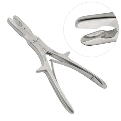 Stille-Luer Rongeur 9 1/2 inch Straight, 17mm, Double Action
