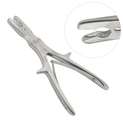 Stille-Luer Rongeur 10 1/2 inch Straight, 10mm, Double Action