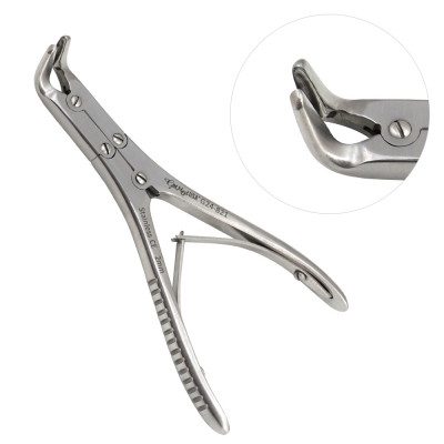 Ruskin Rongeur 6 inch 90° Angle 2mm Double Action