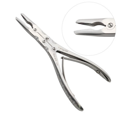 Ruskin Rongeur 6 inch Straight 2mm, Double Action