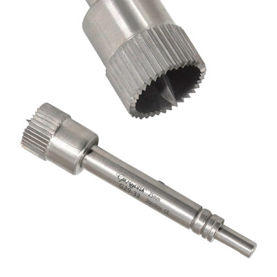 Galt Skull Trephine with Adjustable Centering Point and Detachable Cross-Bar Handle 25mm