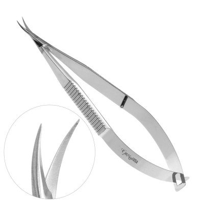 Micro Iris Scissors 4 inch - Sharp Curved