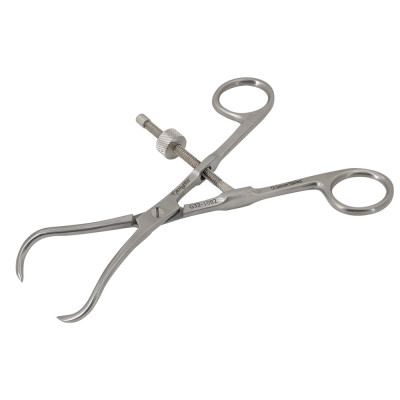 Bone Fragment Clamps With Speed Lock 5 1/2"