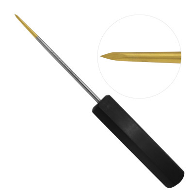 Precision Micro Fracture Coated Tri-Tip Awl Overall Length: 10 inch