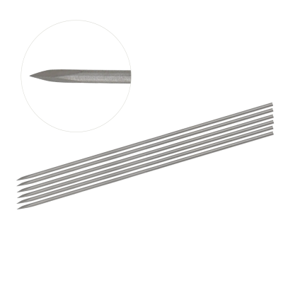 K-Wire Single Trocar 12 inch 1.6mm 0.062 inch pkg/6