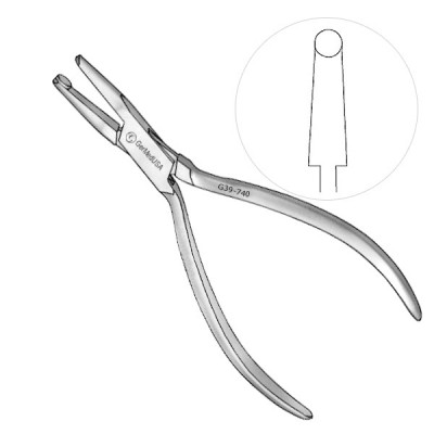 Mini Plate Bending Pliers 5" for 1.5mm and 2.0mm plates