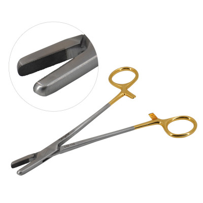 Wire Twisting Forceps 7 1/4 inch TC 4mm Square tip