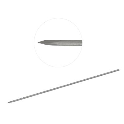 K-Wire Single Trocar 4" 1.5mm .059" Titanium Alloy pkg/1