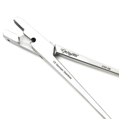 Cruciate Needle Holder Tungsten Carbide Jaws 7"