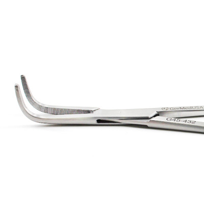 Meeker Kantrowitz Forceps Full Curved Jaws 7 3/4"