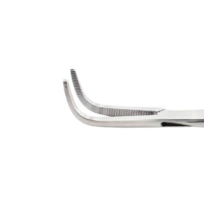 Meeker Kantrowitz Forceps Full Curved Jaws 7 3/4"