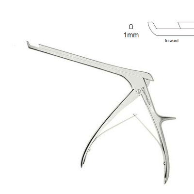 Love Kerrison Rongeur 6 inch Forward 1mm Thin Foot Plate