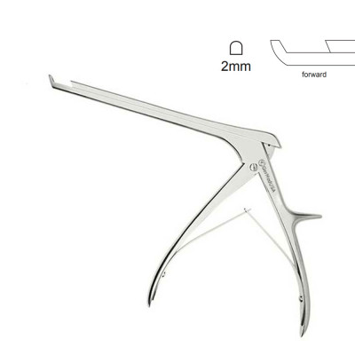 Love Kerrison Rongeur 6" Forward 2mm Thin Foot Plate