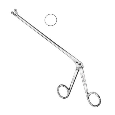 Oldberg IVD Rongeur 7" Round 6mm
