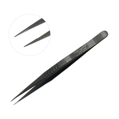 Tweezer Forcep Straight Fine Tip Small 5 1/2"