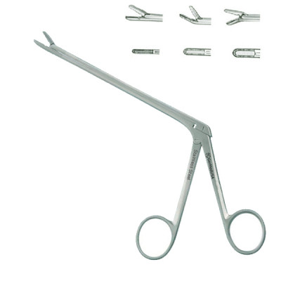 Schlesinger IVD Rongeur 7 inch Up 2x10mm Serrated Jaws