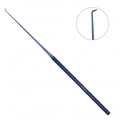 Rhoton Hook 90 Degree Angled Semi-Sharp 7 1/2`` Titanium