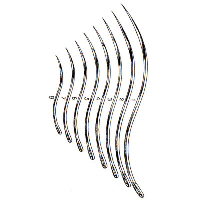 Surgical Needles Heavy Pattern Double Curved