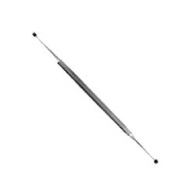 Scraper Double End Curved with Angled Edges