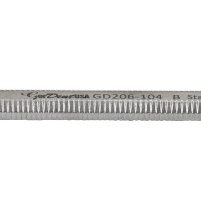 Scraper Double End Curved with Angled Edges