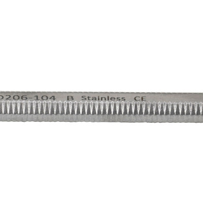 Scraper Double End Curved with Angled Edges