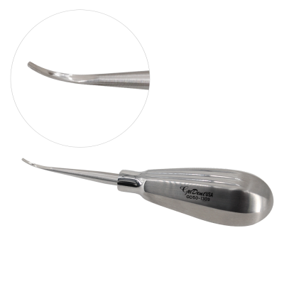 Glux Feline Luxating Root 1.3mm Inside Curved Tip Short Handle